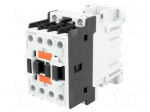 Contactor: 3-pole | NO x3 | Auxiliary contacts: NO | 220VDC | 9A | DIN