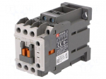 Contactor: 3-pole | NO x3 | Auxiliary contacts: NO + NC | 24VDC | 9A