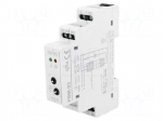 Relay: installation | bistable | NO | Ucoil: 230VAC | 90x17.5x66mm