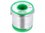 Soldering wire | Sn99,3Cu0,7 | 4mm | 1000g | lead free | Package: reel
