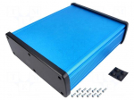 Enclosure: multipurpose | X: 177.6mm | Y: 209mm | Z: 61.1mm | aluminium