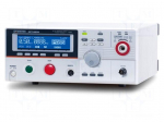 Meter: safety tester | LCD (240x48) | Utest: 0.1&divide;5kV | 25W | 100VA