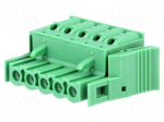 Pluggable terminal block | Contacts ph: 5.08mm | ways: 5 | straight