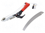 Leverage tree pruner | 325mm | Mat: steel | Cutting range: &Oslash;28mm max