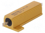 Resistor: wire-wound | with heatsink | screw | 50k&Omega; | 50W | &plusmn;1%