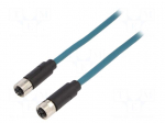 Cable: for sensors/automation | PIN: 8 | female | X code-ProfiNET