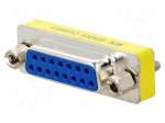 Transition: adapter | D-Sub 15pin male,D-Sub 15pin female