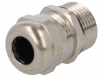 Cable gland | with long thread | PG11 | IP68 | Mat: brass