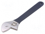 Key | adjustable | 250mm | Max jaw capacity: 28mm | forged,satin