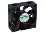 Fan: DC | axial | 24VDC | 60x60x20mm | 38.87m3/h | 33.5dBA | Vapo | 26AWG