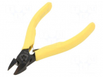 Pliers | side,cutting,precision | ESD | oval head,blackened tool