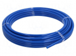 Pneumatic tubing | max.10bar | L: 25m | polyetylene | Flowmatik | blue
