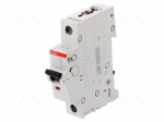 Circuit breaker | 230/400VAC | Inom: 63A | Poles: 1 | Charact: C | 6kA