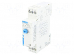 Automation module: timer | 0,1s&divide;100h | SPDT | 250VAC/8A | 24VDC | IP20
