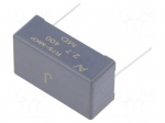 Capacitor: polypropylene | R75 | 2.7uF | Uoper: 400VDC | 220VAC | THT