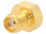 Connector: SMA | terminator | female | straight | 50&Omega; | for cable | PTFE