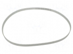 Timing belt | T5 | W: 12mm | H: 2.2mm | Lw: 750mm | Tooth height: 1.2mm