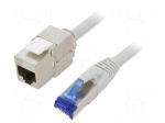 Extender Ethernet | S/FTP | Cat: 6a | RJ45 socket,RJ45 plug | Cu | 25m