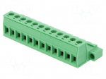 Connector: pluggable terminal block | plug | male | 12A | 320V | tinned