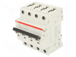 Circuit breaker | 230/400VAC | Inom: 32A | Poles: 4 | Charact: C | 6kA
