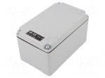 Enclosure: multipurpose | X: 92mm | Y: 152mm | Z: 86mm | aluminium | IP65