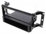 Radio frame | Mitsubishi | 1 DIN | black