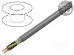 Wire | F-C-PUR&ouml;-JZ | 4G4mm2 | shielded,tinned copper braid | PUR