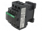 Contactor: 3-pole | NO x3 | Auxiliary contacts: NO + NC | 120VAC | 32A