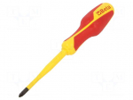 Screwdriver: insulated | slim | PlusMinus PZ-type | PZ2