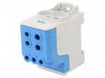 Splice terminal: distribution block | 200A | 1kV | screw terminal