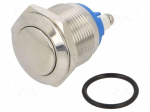Switch: vandal resistant | Pos: 2 | SPST-NO | PV1 | 2A/36VDC | IP65
