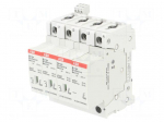 Surge arrester | Type 2 | Poles: 3+N | In 8/20us: 40kA | -40&divide;80&deg;C | IP20