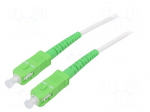 Fiber patch cord | OS2 | SC/APC,both sides | 20m | 9/125um | LSZH | LAN