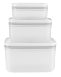 Set of 3 Plastic Containers Zwilling Fresh & Save  36804-003-0