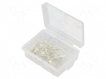 Diode: LED-kit | THT | 3mm | 50pcs | white warm | 3&divide;15VDC | plastic box