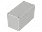 Enclosure: multipurpose | X: 80mm | Y: 160mm | Z: 87mm | EUROMAS II | grey
