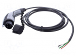 EMobility: cable | 1x20AWG,3x14AWG | 250VAC | 3.75kW | IP44 | 4m | 15A