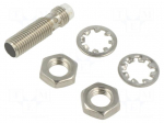 Sensor: inductive | OUT: PNP / NO | 0&divide;2mm | 10&divide;30VDC | M8 | IP68 | 5kHz