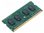 DRAM memory | DDR3 SODIMM | 1600MHz | 1.35&divide;1.5VDC | industrial | 512x8