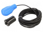Sensor: liquid level | max.50&deg;C | OUT: NO + NC | cables | IP68 | 10A