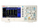 Oscilloscope: digital | Ch: 2 | 150MHz | 500Msps | 64kpts | 2n&divide;50s/div