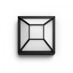 Philips Drosera wall lantern black 1x12W 176V gaismeklis