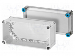 Enclosure: multipurpose | X: 300mm | Y: 150mm | Z: 170mm | polycarbonate