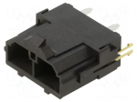 Connector: wire-board | socket | male | PIN: 2 | Mini-Fit Sr | 600V | THT