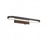 Trio Gianni H2O LED sienas lampa 40 cm matt black  283770132 4017807508086