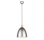 Trio Jagger piekarama lampa 25 cm E27 antique steel brushed steel R30681067 4017807503203