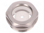 Level indicator | Inspect.hole dia: 24mm | G 1" | stainless steel