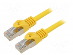 Patch cord | S/FTP | Cat: 6a | RJ45 plug,both sides | stranded | Cu | 15m