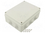 Enclosure: junction box | X: 148mm | Y: 198mm | Z: 79mm | wall mount