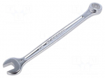 Wrench: combination spanner | double-sided | 9mm | L: 138mm | satin